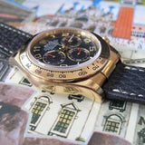 ROLEX YELLOW GOLD DAYTONA BLUE ARABIC DIAL 116518