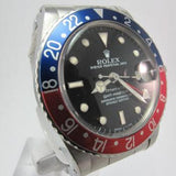 ROLEX 1986 ORIGINAL & UNPOLISHED TIFFANY GMT PEPSI 16750 (SOLD)