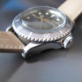 TUDOR 1963 VINTAGE SUBMARINER GILT CHAPTER RING UNDERLINE