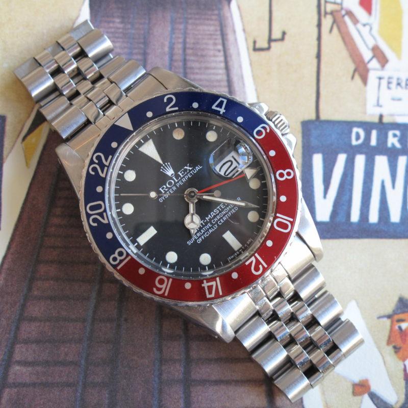 Rolex gmt hotsell master 1982