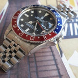 ROLEX 1982 VINTAGE GMT MASTER PEPSI MATTE DIAL TRANSITIONAL 16750