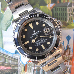 ROLEX 1978 VINTAGE SUBMARINER DATE W/ LIGHT PATINA 1680