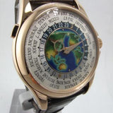 PATEK PHILIPPE WORLD TIME 5131R CLOISONNE ENAMEL DIAL ROSE GOLD WORLD TIME