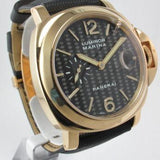 PANERAI LUMINOR MARINA YELLOW GOLD CARBON FIBER DIAL SPECIAL EDITION PAM 140 BOX & PAPERS