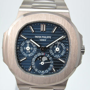 PATEK PHILIPPE WHITE GOLD NAUTILUS PERPETUAL CALENDAR 5740/1G-001