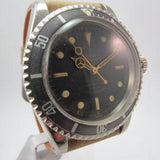 TUDOR 1963 VINTAGE SUBMARINER GILT CHAPTER RING UNDERLINE DIAL 7928