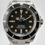 ROLEX 1980 SEA DWELLER TRANSITIONAL "666" MARK II DIAL W/ MARK I SINGLE CORONET CASEBACK, UNPOLISHED 16660