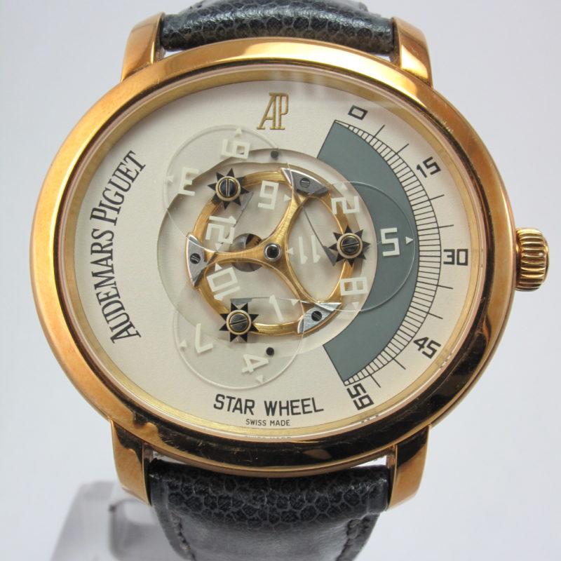 AUDEMARS PIGUET 125TH ANNIVERSARY YELLOW GOLD MILLENARY STAR WHEEL