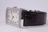 JAEGER LECOULTRE GRANDE REVERSO STAINLESS STEEL BOX & PAPERS 273.8.04