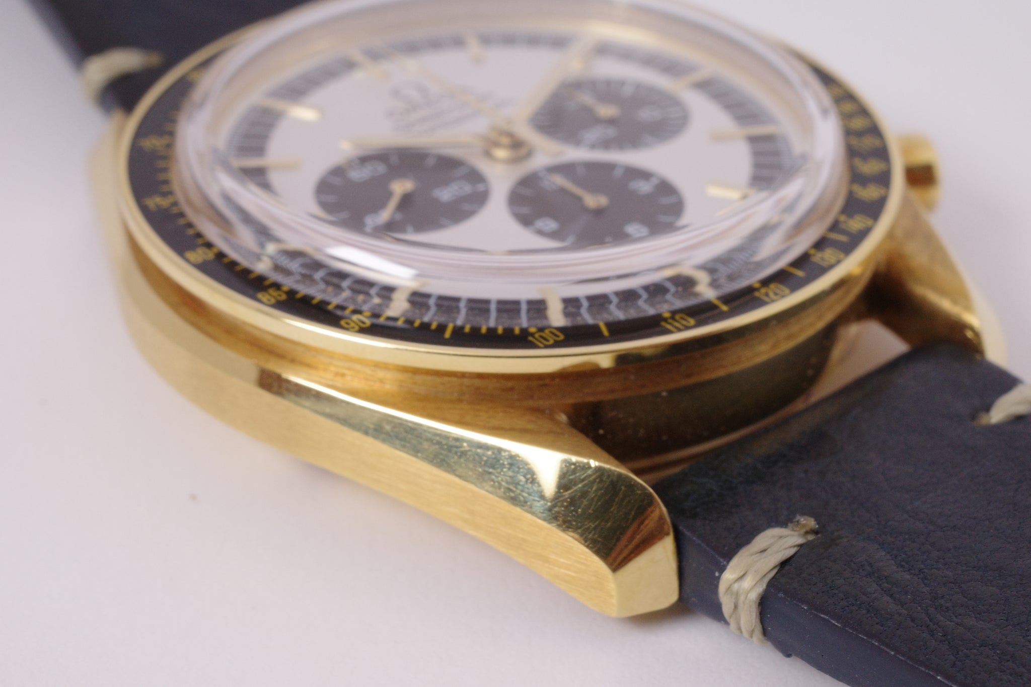 OMEGA YELLOW GOLD SPEEDMASTER MOONWATCH JAPAN EXCLUSIVE LIMITED