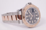 ROLEX TWO TONE ROSE GOLD & STEEL 40mm YACHTMASTER 126621