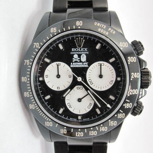 ROLEX BAMFORD BLACK PVD DAYTONA LIMITED EDITION FOR BAPE & NEIGHBORHOOD