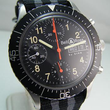 Bell and ross by sinn chronograph best sale