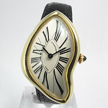 Cartier watch melting hot sale