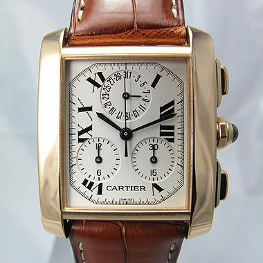 CARTIER TANK CHRONOGRAPH Honolulu Time