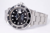 ROLEX STAINLESS STEEL SUBMARINER DATE 16610 BOX & PAPERS