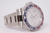 ROLEX NEW WHITE GOLD GMT PEPSI METEORITE DIAL “Superman” 126719