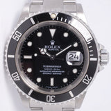 ROLEX STAINLESS STEEL SUBMARINER DATE 16610 BOX & PAPERS