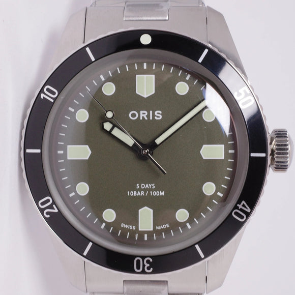 ORIS SIXTY FIVE CALIBER 400 HODINKEE LIMITED EDITION FOREST GREEN