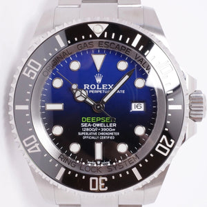 ROLEX NEW DEEPSEA SEA-DWELLER BLUE JAMES CAMERON 126660