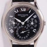 PATEK PHILIPPE WHITE GOLD PERPETUAL CALENDAR LIMITED EDITION MINT BOX & PAPERS 5038G