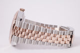 ROLEX BRAND NEW DATEJUST 41 TWO TONE ROSE GOLD & STAINLESS CHOCOLATE DIAMOND DIAL JUBILEE BRACELET