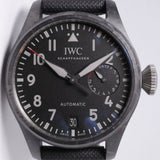 IWC NEW 2020 BIG PILOT'S EDITION BLACK CARBON IW506101 BOX & PAPERS
