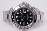 ROLEX GMT MASTER II CERAMIC OYSTER BRACELET  116710 BOX & PAPERS $12,500