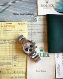 ROLEX 1976 VINTAGE DAYTONA STAINLESS STEEL OWNED BY ACTOR JAMES CAAN WITH PROVENANCE, PAPERS & SALES RECEIPT