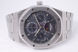 AUDEMARS PIGUET ROYAL OAK QUANTIEME PERPETUAL  25820ST ULTRA RARE GREY DIAL