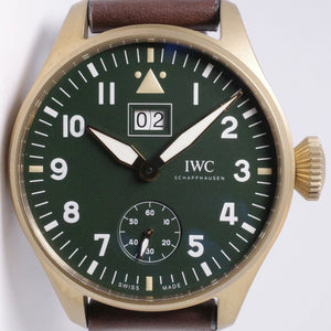 IWC BIG PILOT'S WATCH DATE SPITFIRE "MISSION ACCOMPLISHED" IW510506 BOX & PAPERS