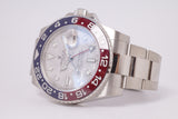 ROLEX NEW WHITE GOLD GMT PEPSI METEORITE DIAL “Superman” 126719