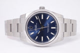 ROLEX NEW 2022 31mm OYSTER PERPETUAL 277200 BLUE DIAL