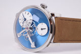 MB&F 2023 LEGACY MACHINE LM101 STAINLESS STEEL LIGHT BLUE DIAL 51.S1L.W