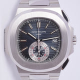 PATEK PHILIPPE NAUTILUS CHRONOGRAPH STAINLESS STEEL BLUE DIAL 5980/1A