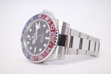 ROLEX NEW STAINLESS STEEL CERAMIC GMT MASTER II 126710 BLUE & RED PEPSI OYSTER BRACELET BOX & PAPERS $22,500