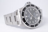 ROLEX NO DATE STAINLESS STEEL SUBMARINER 4 LINER 14060M WATCH ONLY