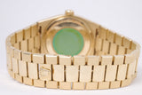 ROLEX YELLOW GOLD OYSTERQUARTZ DAY-DATE 19018 MINT CONDITION