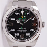 ROLEX NEW 2021 AIR-KING COMPLETE BOX & PAPERS 116900