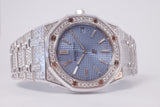 AUDEMARS PIGUET NEW WHITE GOLD ROYAL OAK JUMBO ULTRA THIN  BOX & PAPERS 15202BC.ZZ.1241BC.02