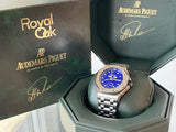 AUDEMARS PIGUET ROYAL OAK OFFSHORE TRIPLE CALENDAR NAGANO OLYMPICS LIMITED EDITION YVES KLEIN BLUE DIAL  25887ST