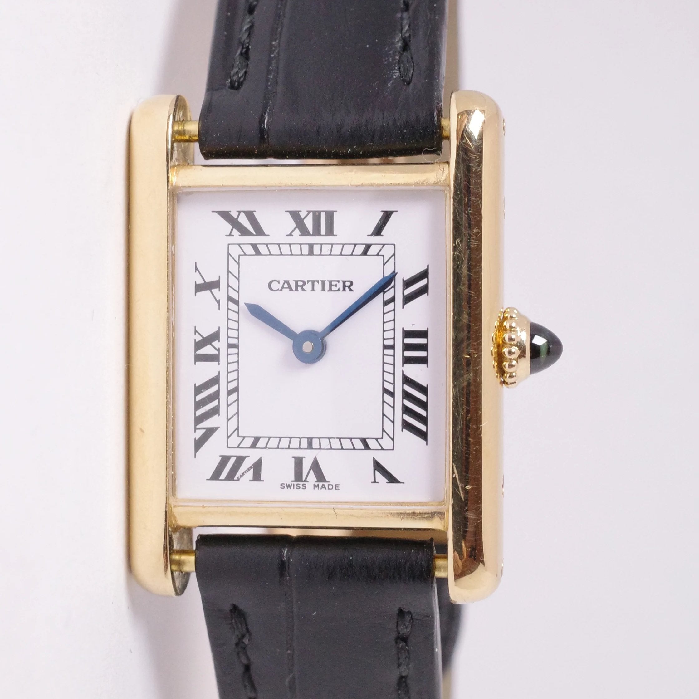 Tank louis cartier yellow gold watch Cartier White in Yellow gold - 19780072