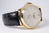 PATEK PHILIPPE YELLOW GOLD ANNUAL CALENDAR IVORY DIAL WEMPE 125th ANNIVERSARY LIMITED EDITION 5125J BOX & PAPERS