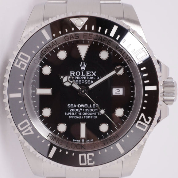 ROLEX NEW DEEPSEA SEA-DWELLER BLACK BOX & PAPERS REFERENCE 126660