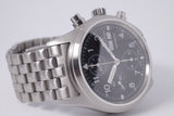 IWC PILOT CHRONOGRAPH STAINLESS STEEL AUTOMATIC ON BRACELET 3706-03