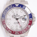 ROLEX 2022 WHITE GOLD GMT PEPSI 126719 METEORITE DIAL “Superman”  BOX & PAPERS