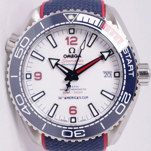 OMEGA SEAMASTER PLANET OCEAN 36TH AMERICA'S CUP BOX & PAPERS