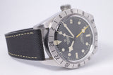 TUDOR 2022 BLACK DAY PRO GMT ON STRAP 79470 BOX & PAPERS