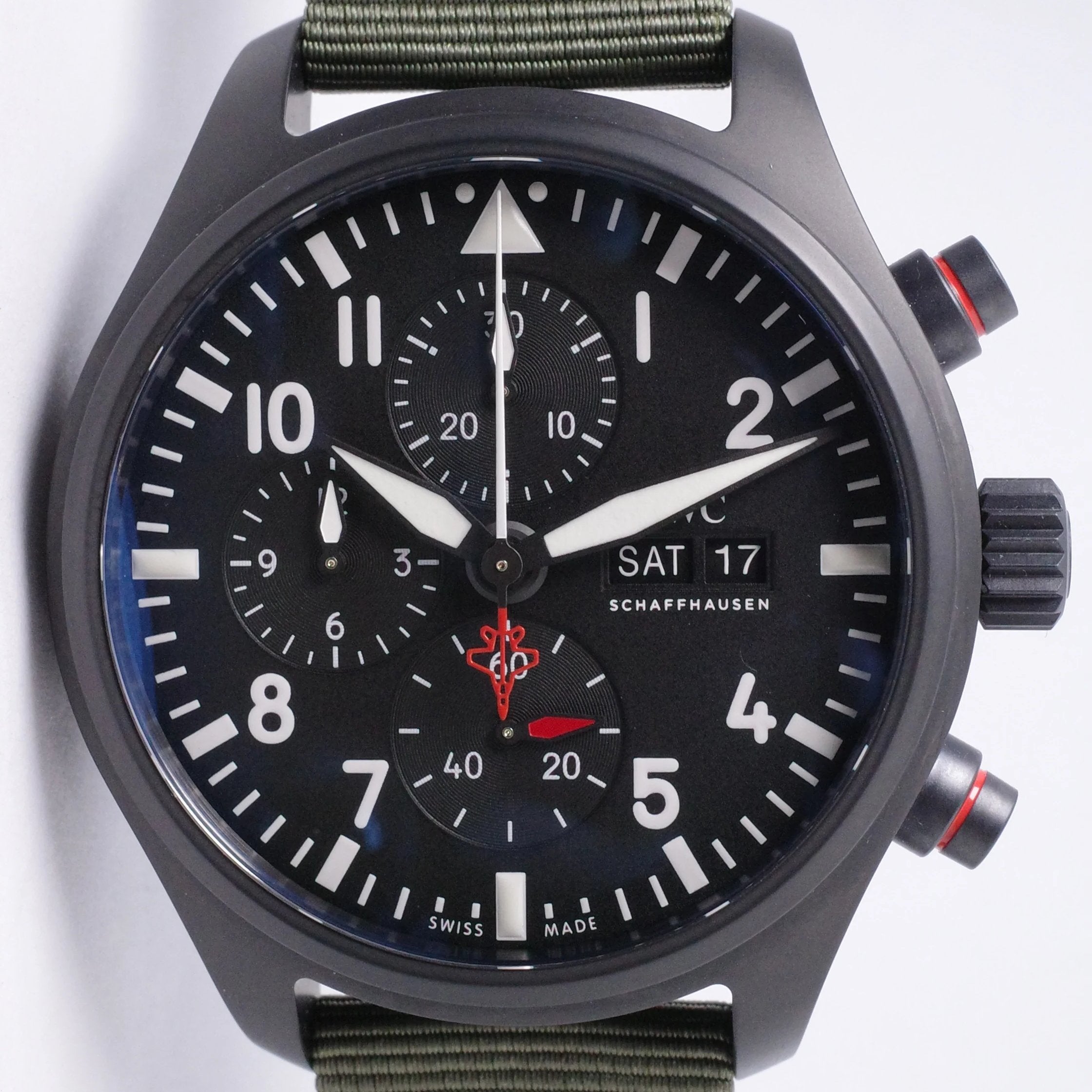 IWC PILOT S WATCH CHRONOGRAPH TOP GUN