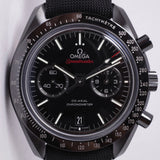 OMEGA NEW DARK SIDE OF THE MOON BLACK CERAMIC SPEEDMASTER WATCH & BOX SET 311.92.44.51.01.003